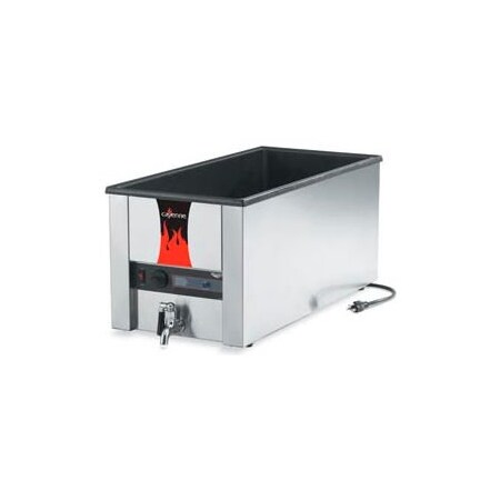 Vollrath Co Vollrath Cayenne Round Heat 'N Serve 4/3 Rectangular Rethermalizer - W/ Drain 72051